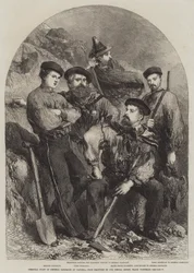 Personal Staff of General Garibaldi at Caprera